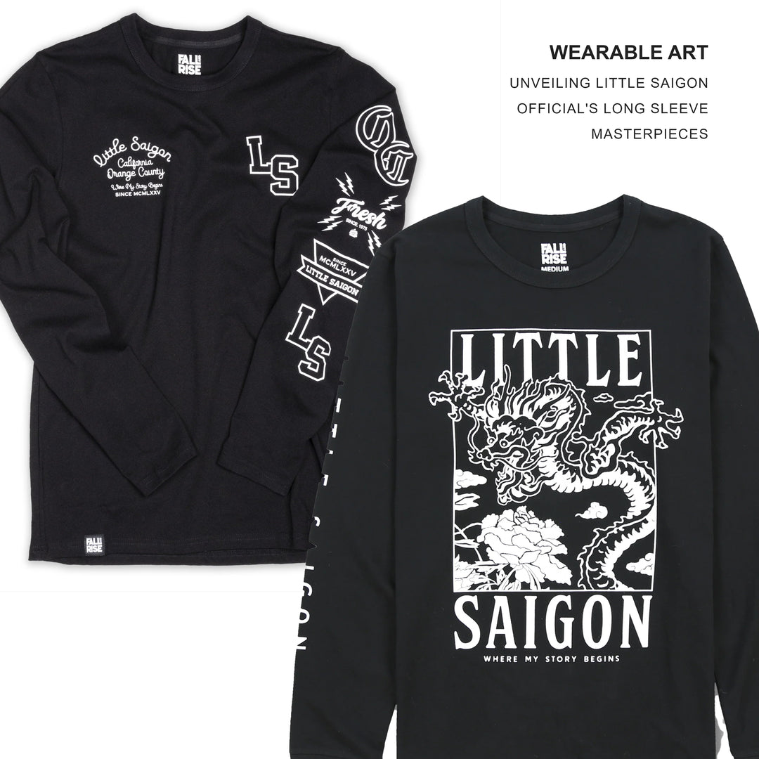 Wearable Art: Unveiling Little Saigon Official's Long Sleeve Masterpieces