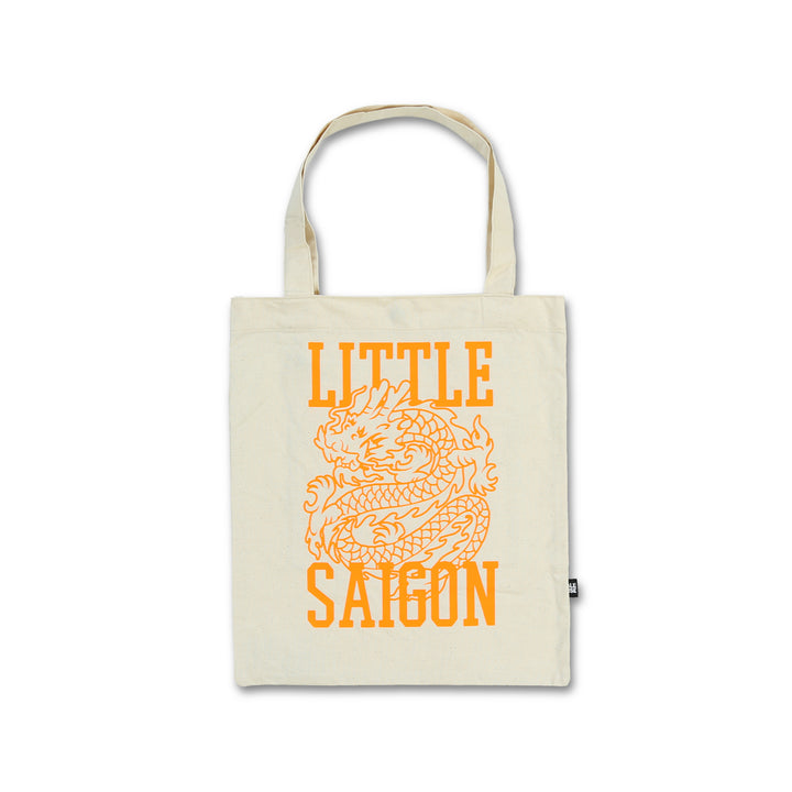 LS Orange Dragon Tote Bag
