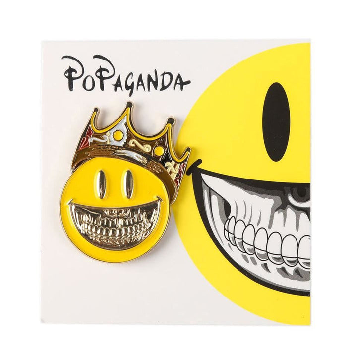 Biggie Crown Burger Pin