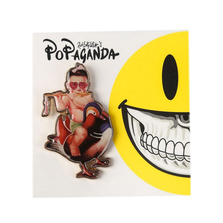 Heart Boy Pin