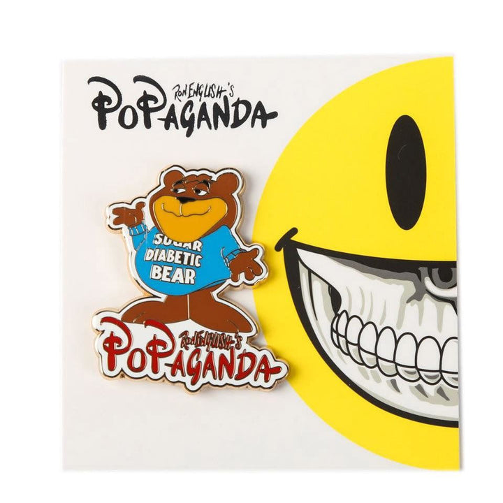 Sugar Diabetic Bear Pin