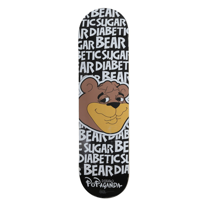 Sugar Diabetic Bear Skate Deck