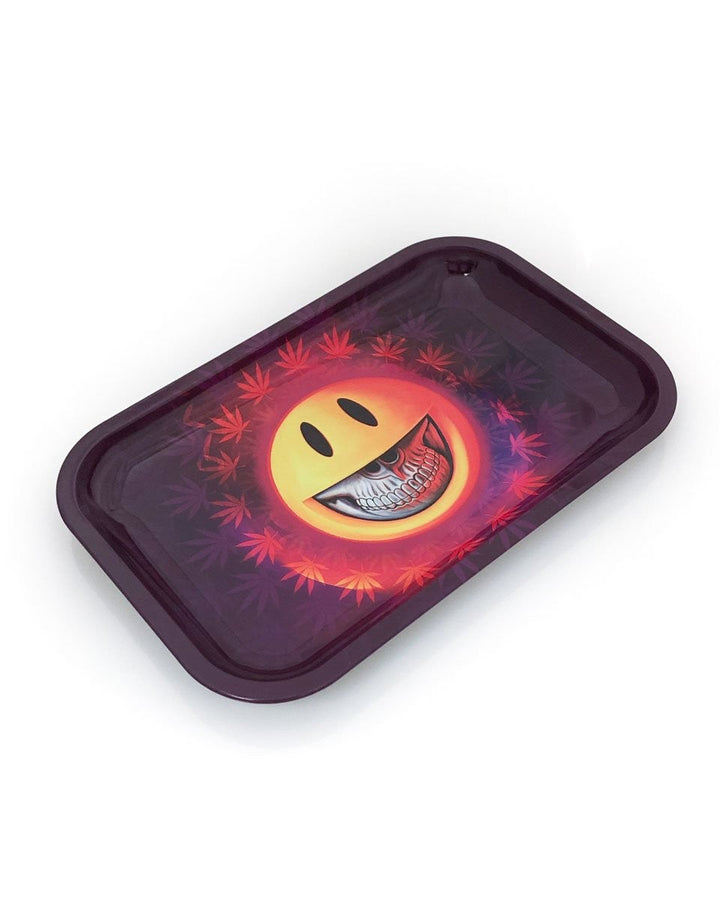 Tin Metal Tray - Grin