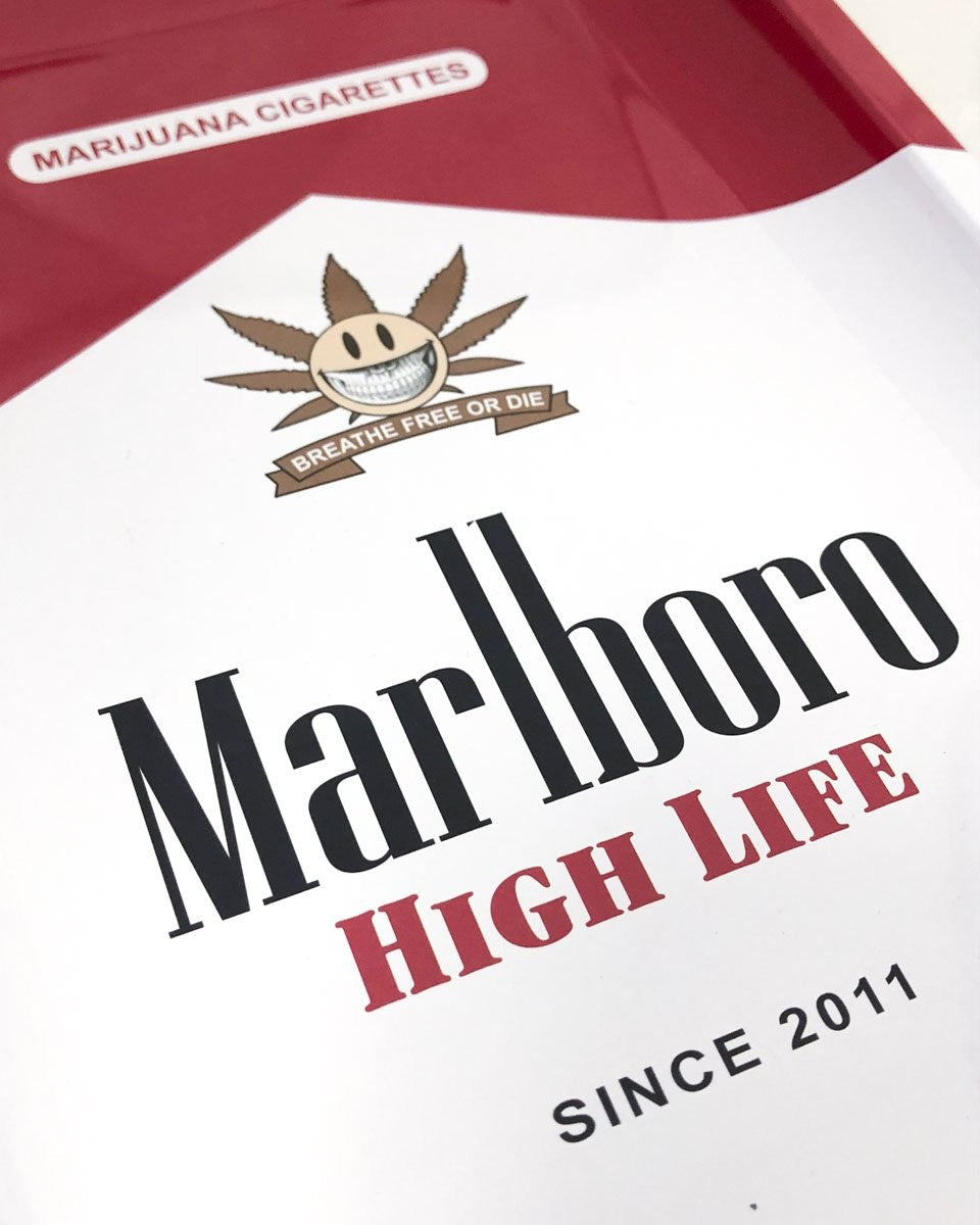 Tin Metal Tray - Marlboro High Life